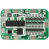 Delaman Tablero de protección de batería- 6S 15A 22V 24V Tablero de protección de batería PCB BMS para celda de Iones de…